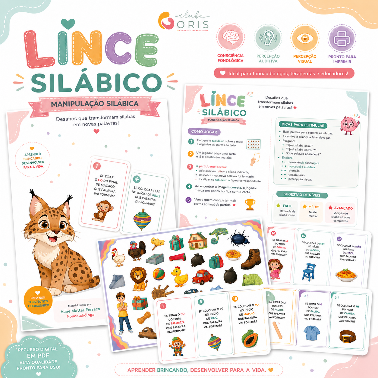 Lince Silábico - Manipulação Silábica